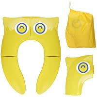 Los mejores  - Asiento de Inodoro Plegable para Niños- Opret Tapa WC Orinal Bebe Reductor Compacto y Portátil Protector Inodoro para…